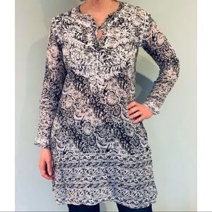 Rah Indian tunic top.  SO SOFT!!  Excellent.  MED.